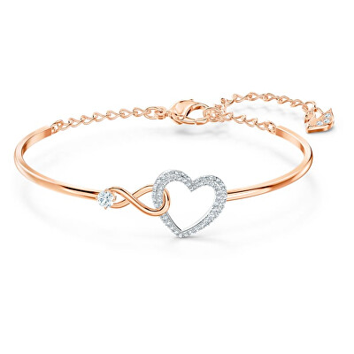 Swarovski - Náramek se třpytivým přívěskem Infinity 5518869