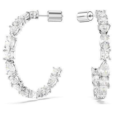 Swarovski - Luxusní kruhové náušnice se Swarovski krystaly Mesmera 5672834
