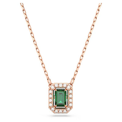 Swarovski - Okouzlující bronzový náhrdelník s krystaly Millenia 5650069