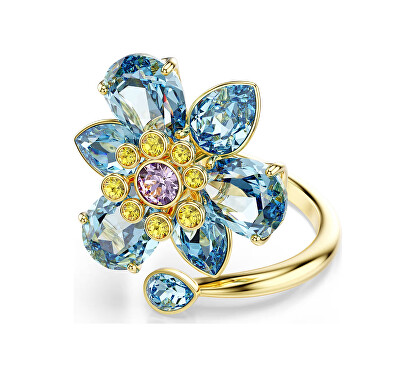 Swarovski - Okouzlující otevřený prsten Květina Idyllia 5721585