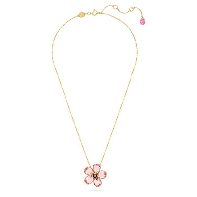 Swarovski - Krásný pozlacený náhrdelník se Swarovski krystaly Florere 5657875