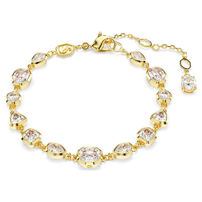 Swarovski - Okouzlující třpytivý náramek se zirkony Tennis Imber 5705471