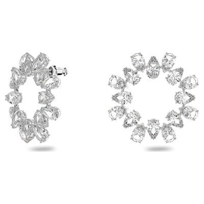 Swarovski - Originální kruhové náušnice s křišťály Millenia 5601509