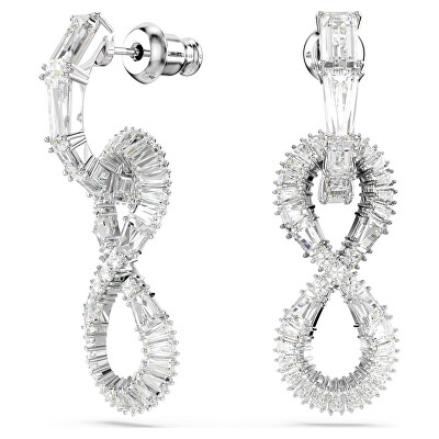 Swarovski - Originální náušnice Nekonečno se zirkony Hyperbola 5679793