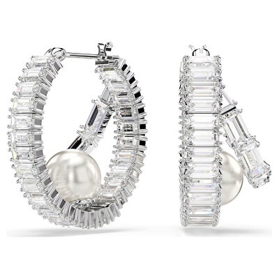 Swarovski - Oslnivé kruhové náušnice Ariana Grande x Swarovski 5720868