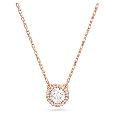 Swarovski - Oslnivý bronzový náhrdelník se Swarovski krystalem Constella 5636272