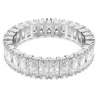 Swarovski - Luxusní prsten s čirými zirkony Matrix 5714333