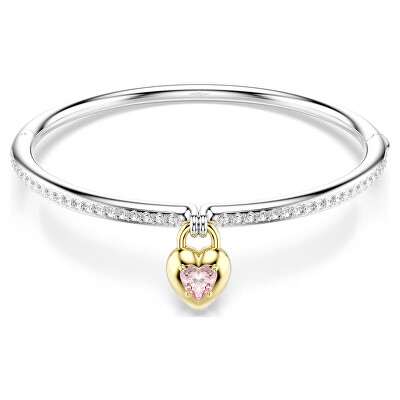 Swarovski - Pevný bicolor náramek Srdíčko Idyllia 5737267