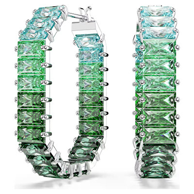 Swarovski - Fascinující osmihranné náušnice se zirkony Matrix 5705787