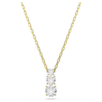 Swarovski - Pozlacený náhrdelník s třpytivým přívěskem Stilla Attract 5723298