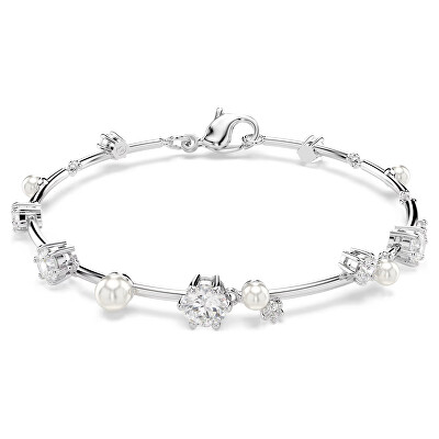 Swarovski - Třpytivý náramek s krystaly a perličkami Constella 5707511