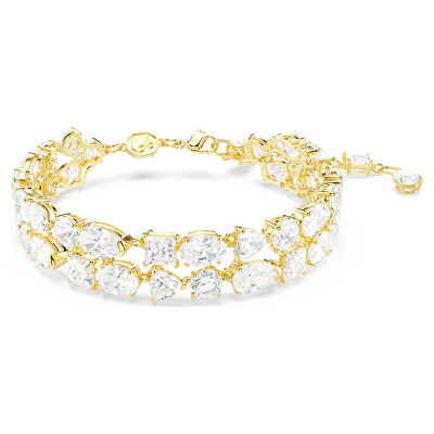 Swarovski - Pozlacený náramek se Swarovski zirkony Mesmera 5743827