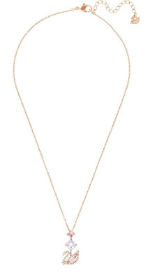 Swarovski - Půvabný labutí náhrdelník Dazzling Swan 5473024
