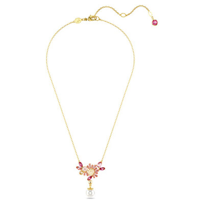 Swarovski - Půvabný pozlacený náhrdelník s krystaly Gema 5688490