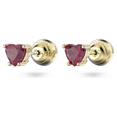 Swarovski - Romantické pozlacené náušnice pecky Stilla 5639133