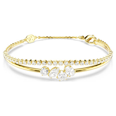 Swarovski - Luxusní dvojitý pozlacený náramek Mesmera 5747953