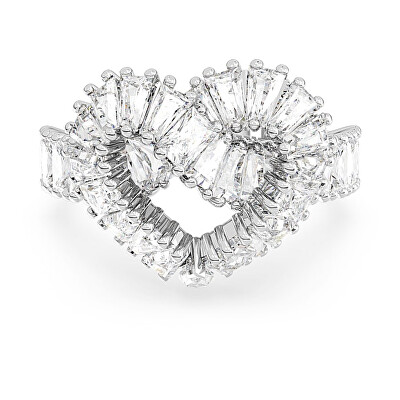 Swarovski - Romantický prsten se srdíčkem Cupidon 5648291