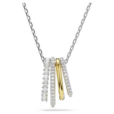 Swarovski - Slušivý bicolor náhrdelník s krystaly Hyperbola 5696626