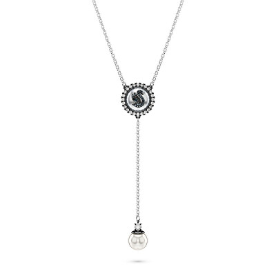 Swarovski - Slušivý bronzový náhrdelník Ortyx 5681403