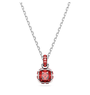 Swarovski - Slušivý náhrdelník pro ženy narozené v červenci Birthstone 5652043