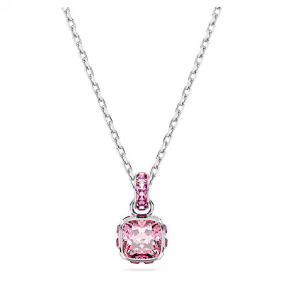 Swarovski - Slušivý náhrdelník pro ženy narozené v říjnu Birthstone 5651791