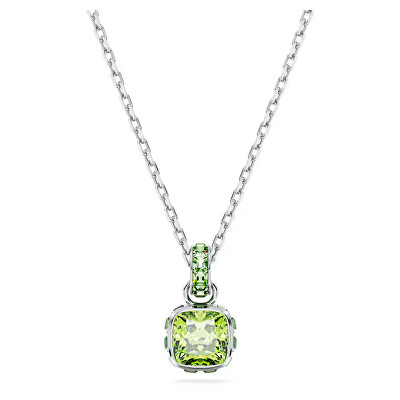 Swarovski - Slušivý náhrdelník pro ženy narozené v srpnu Birthstone 5651706