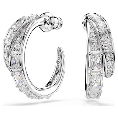 Swarovski - Cercei rotunzi eleganți cu zirconii Vienna 5749069