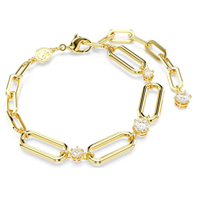 Swarovski - Stylový pozlacený náramek se Swarovski Zirconia Constella 5683359