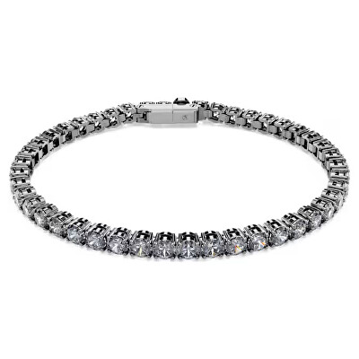 Swarovski - Tenisový náramek s šedými krystaly Matrix Tennis 5693928