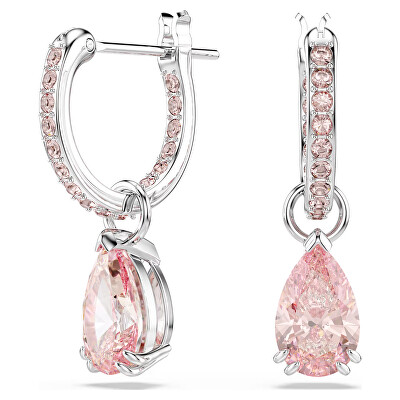Swarovski - Třpytivé náušnice 2v1 Attract 5723566
