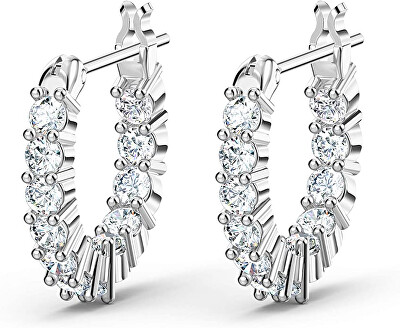 Swarovski - Třpytivé náušnice kroužky Vittore 5562126