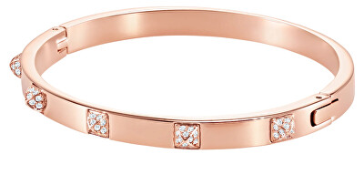 Swarovski - Třpytivý bronzový náramek Tactic 5098368