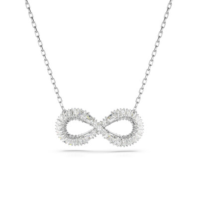 Swarovski - Třpytivý náhrdelník Nekonečno se zirkony Hyperbola 5679434