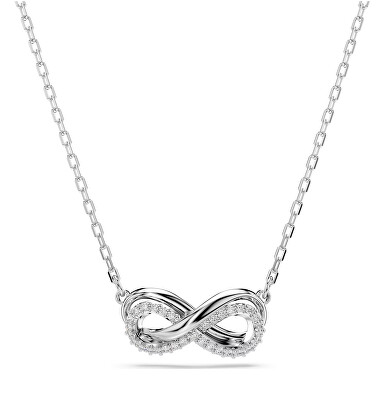 Swarovski - Moderní náhrdelník Nekonečno s křišťály Hyperbola 5687265