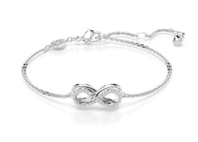 Swarovski - Třpytivý náramek Nekonečno se zirkony Hyperbola 5679664