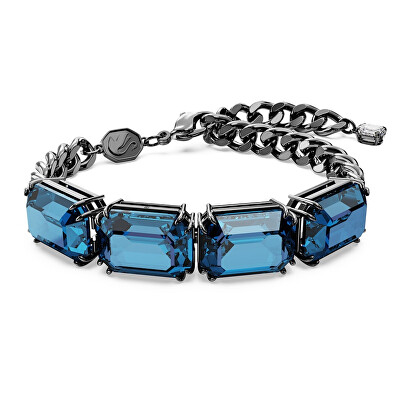 Swarovski - Třpytivý náramek s modrými krystaly Millenia 5671250