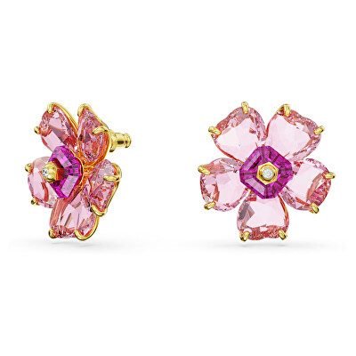 Swarovski - Unikátní pozlacené náušnice se Swarovski krystaly Florere 5650563