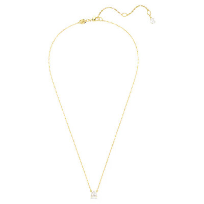 Swarovski - Úžasný pozlacený náhrdelník s čirým krystalem Stilla 5693153