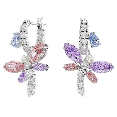 Swarovski - Visiace náušnice Vážka 2v1 Ariana Grande x Swarovski 5749185