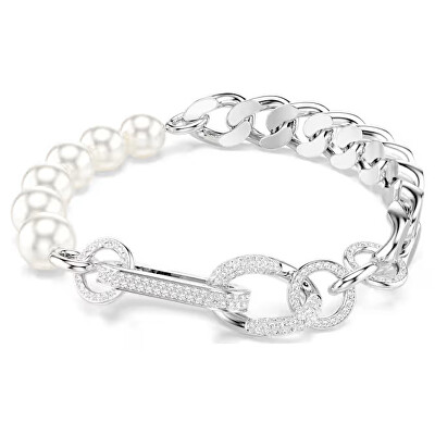 Swarovski - 2. JAKOST -  Výrazný náramek s perlami Swarovski Dextera 5692743