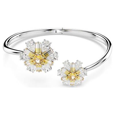 Swarovski - Půvabný pevný náramek se zirkony Idyllia 567993
