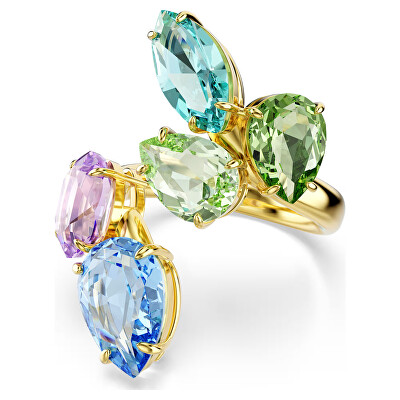 Swarovski - Inel distinctiv cu cristale colorate Swarovski Gema 5746907