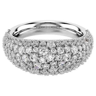 Swarovski - Výrazný prsten s čirými Swarovski Zirconia Sublima 5737595
