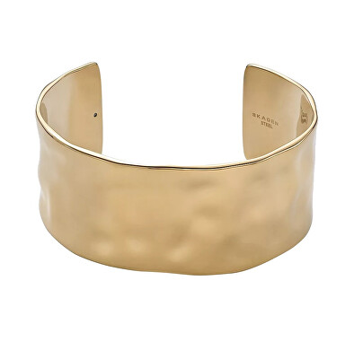 Skagen - Brățară masivă solidă placată cu aur Moderne Stak SKJ1877710