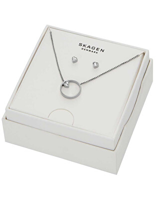 Skagen - Něžná souprava šperků Kariana SKJB1016SET (náušnice, náhrdelník)