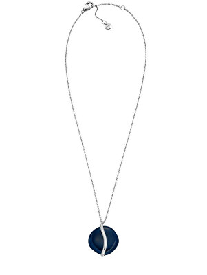 Skagen - Originální náhrdelník z oceli se skleněným přívěskem Sea Glass SKJ1809040