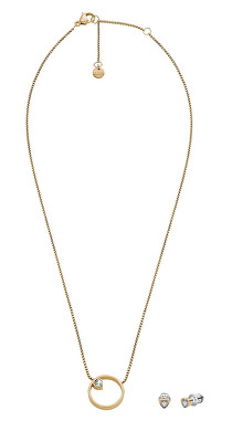 Skagen - Romantická pozlacená souprava šperků Kariana SKJB1014SET