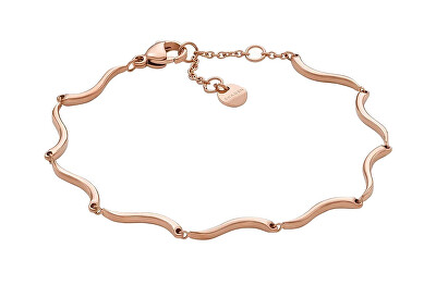 Skagen - Slušivý pozlacený náramek pro ženy Wave SKJ1787791