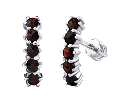 Silvego - Stříbrné náušnice Barno s Brilliance Zirconia SILVEGOB380188SEGR