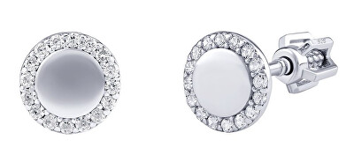 Silvego - Stříbrné náušnice Dolly s Brilliance Zirconia PRGMH10ES